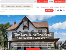 Tablet Screenshot of campanalaw.com